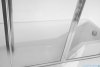 Besco Integra 150x75cm wanna lewa + parawan 3-skrz + obudowa + syfon #WAI-150-PL3/#OAI-150-NS/19975